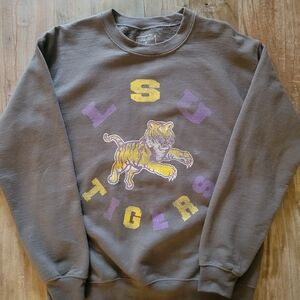 LSU Tigers Charcoal Sweatshirt